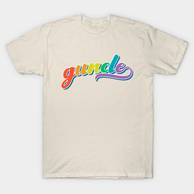 Gay Uncle Guncle Vintage Graphic T-Shirt by BurnhamAndGrange